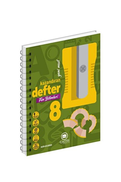 Çanta Yayınları Yayınları 8 Sınıf Fen Bilimleri Okula Yardımcı Kazandıran Def...