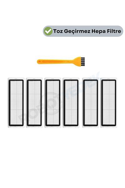 robotyedek Dreame L10S Pro Gen 2 Compatible Replacement Hepa Filter-7 Pieces