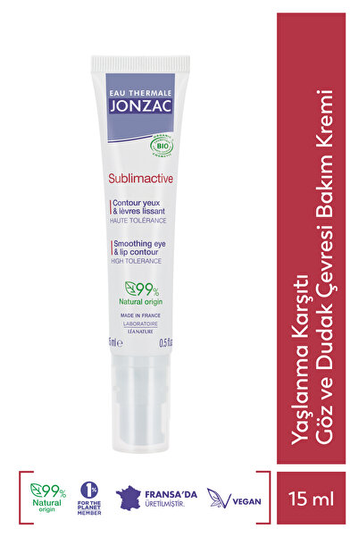 Eau Thermale Jonzac Sublimaktif Yaşlanma Karşıtı Göz ve Dudak Çevresi Bakım K...