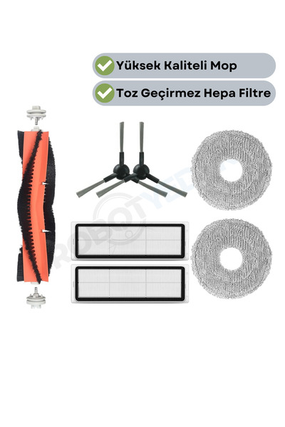 robotyedek Dreame L10S Pro Gen 2 (RLL42SDA) Συμβατό σετ ανταλλακτικών, φίλτρο...