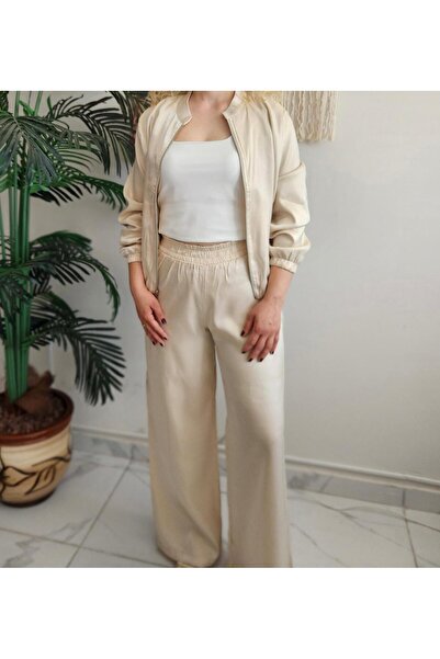 Bigdart Parlak Kumaş İkili Takım