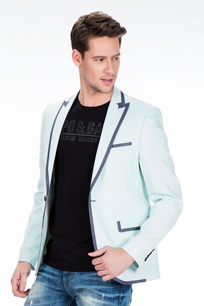 Cipo&Baxx Cj222 Καλοκαιρινό λεπτό ανδρικό casual blazer μπουφάν