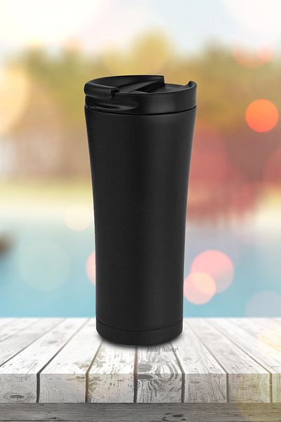SEDEF SİLVER Steel Thermos Cup 500 ml Thermos Mug Mug Vehicle Thermos Coffee Cup Tea Cups 659