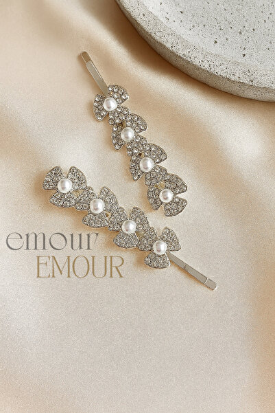 emour İncili Tel Toka Seti, İncili Taşlı Tel Toka Seti, Kadın Tel Toka Seti, ...