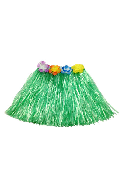 Choice8 30CM green Plastic Fibers Girl Hawaiian Hula Skirt Hula Grass costume...