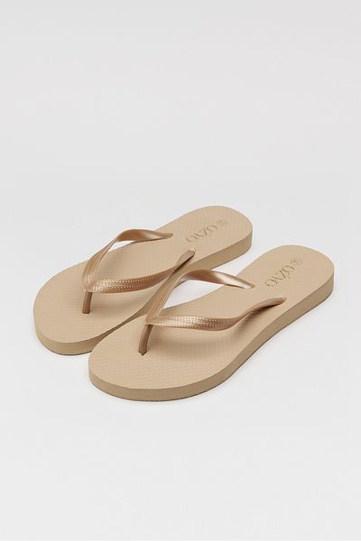 OZYO Havana Beige Flip Flops