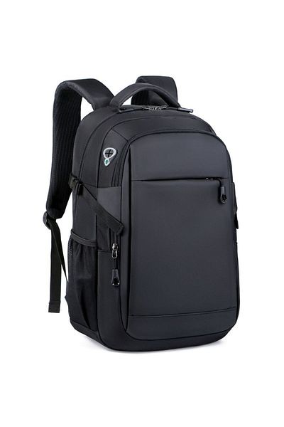 JustZEN Rucsac JustZen X3 compatibil cu laptop 17", impermeabil, spatios, unisex, negru