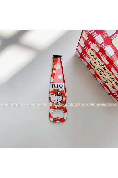 Choice C Sanrio Hello Kitty Bottle Opener Cute Anime Kt Cat Beverage Beer Opener Magnetic Portable Refrige.