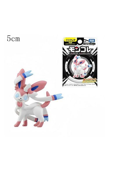 Choice S Sylveon Pokemon Figures Espeon Vaporeon Anime Figure Toy Flareon Sylveon Action Model Doll Sylveon