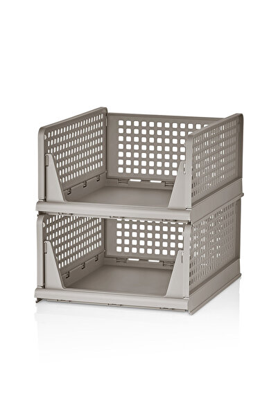 Dükkanönü 3 Adet Çok Amaçlı Kayar Raf Dolap Içi Fonksiyonel Kıyafet Düzenleyici Hareketli Raf "kahverengi"