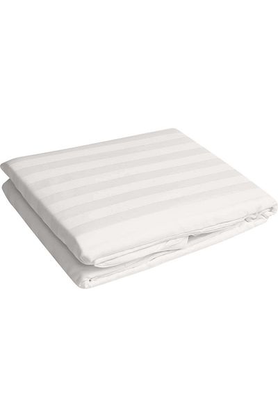Five Store Damask bed sheet, density 130 g/m2, Cream, 220/240cm
