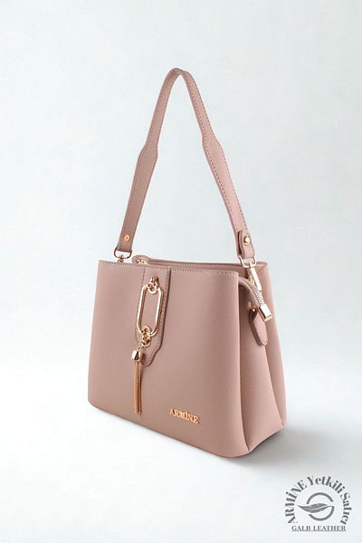 Armine Original Armine Premium Quality Women's Shoulder and Hand Bag Suitable for Daily Use 361 Mink