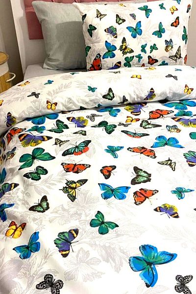 CANDAN ÇEYİZ Single Child Yilmaz Hlidde Dreams Set 2 Pillows 2 Kınık Cotton Personaliz