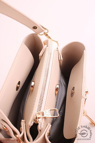 Armine Original Armine Premium Quality Women's Shoulder Bag Suitable for Daily Use 361 Cream +1