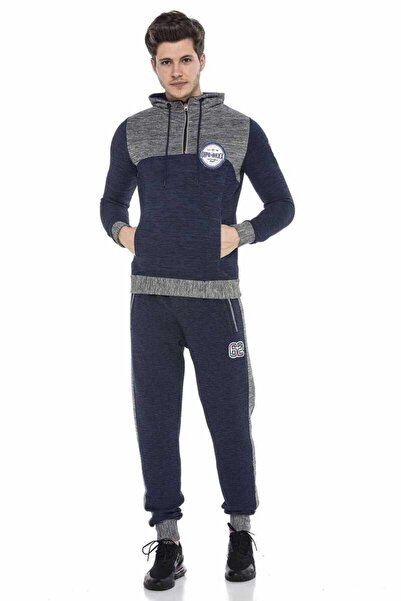 Cipo&Baxx Κάτω φόρμα με λωρίδα Cr120 και ελαστική τσέπη