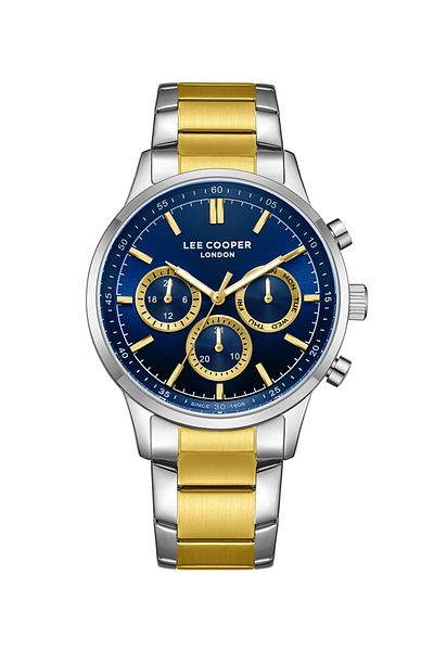Lee Cooper Men Multi Function Dark Blue Dial Watch - LC07998.290