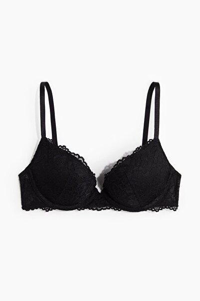 H&M Dantel Süper Push-up Sütyen