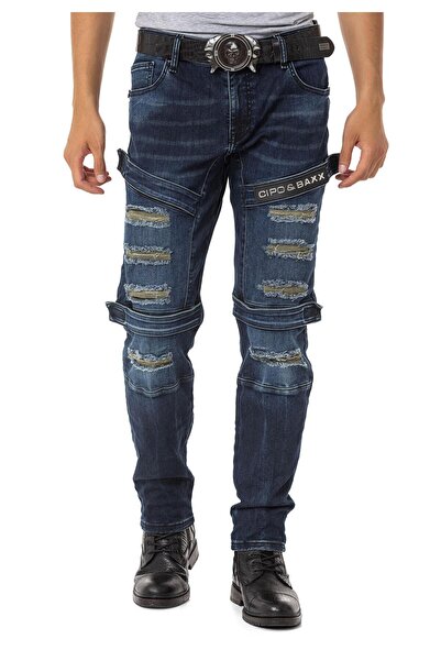 Cipo & Baxx Cd555 Slim Cut Basic Men's Jean Trousers
