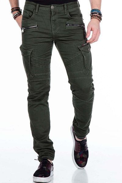 Cipo&Baxx Cd424 Cargo Pockets Skinny Leg Ανδρικό Παντελόνι