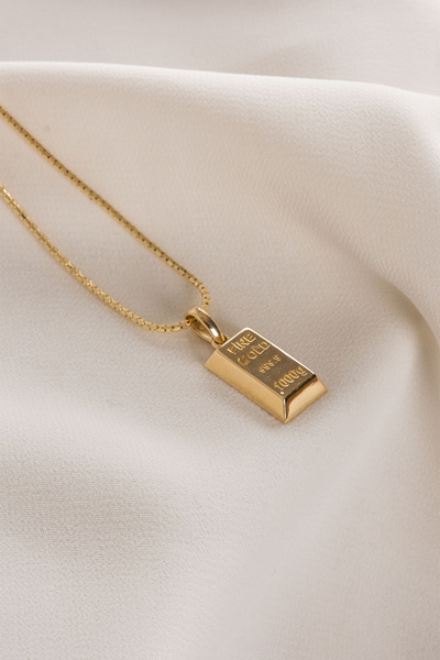 Safir Kuyumculuk Altın Unisex Külçe 1000gr Kolye Ucu