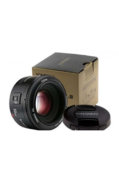 Yongnuo 50mm F1.8 Iı Canon Uyumlu Otofokus Prime Lens Siyah