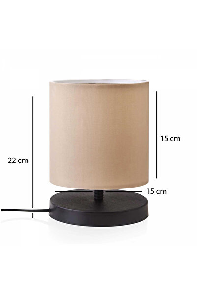 HOMİNG Design Lampshade Mini Size Fabric Milk Coffee