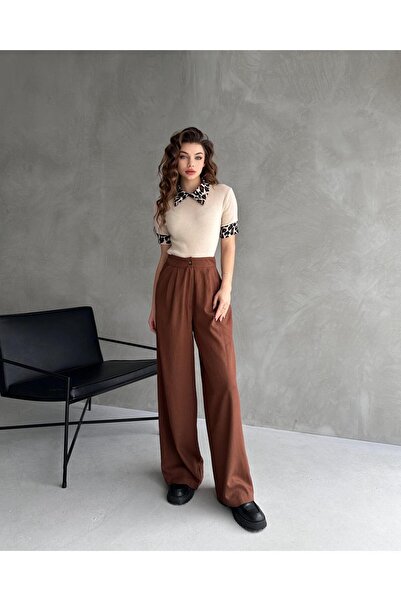 Chicup Dámská žebrovaná pletená halenka Polo Neck