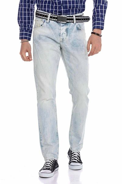 Cipo&Baxx Cd319x Ice Blue Skinny Leg Ανδρικό τζιν παντελόνι