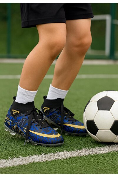 homiro Sportovní kopačky Vinnex s lycrovými ponožkami-Black-Sax