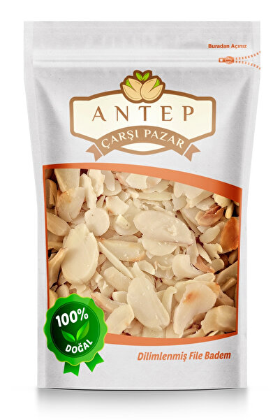 Antep Çarşı Pazar Dilimlenmiş File Badem | 200 Gr.