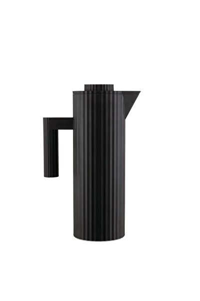 Alessi Plisse Isı Yalıtımlı Sürahi 1 L Siyah