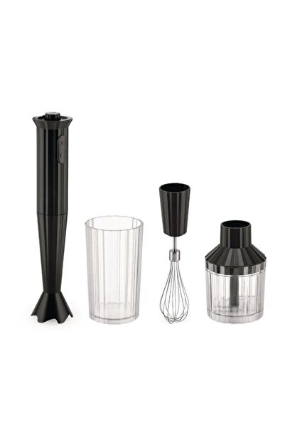 Alessi Plisse Blender Seti Siyah