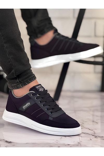 Ghattix Men's Summer Casual Linen Sneakers
