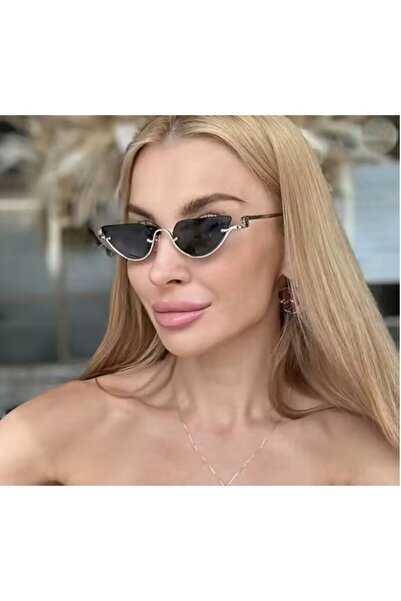 BluePepper Gupp Black Sunglasses Cateye Silver Frame 52 Ekartman