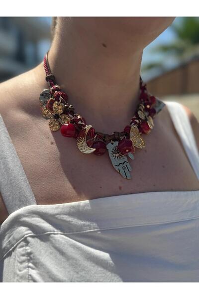 ALİZ ATELIER Zr Model Bead Necklace