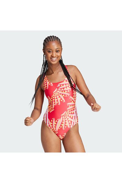 adidas Farm Rio 3-Stripes Clx Swimsuit