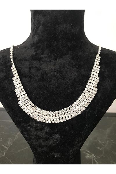 shop Waterway Bright Necklace and Earring Set Set Can Be Set Long or Chain ​​Shaped