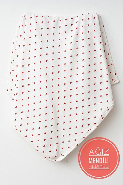 yukobaby bebeğiniz için en doğalı Red Heart Natural Cotton 80x90 cm Single Layer Baby Blanket