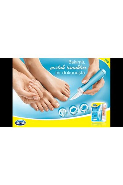Scholl Velvet Smooth Nail Care Heads 3 Pieces