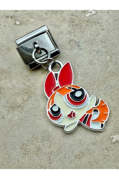 Snartun Powerpuff Girls Italian Bracelet Steel Charm