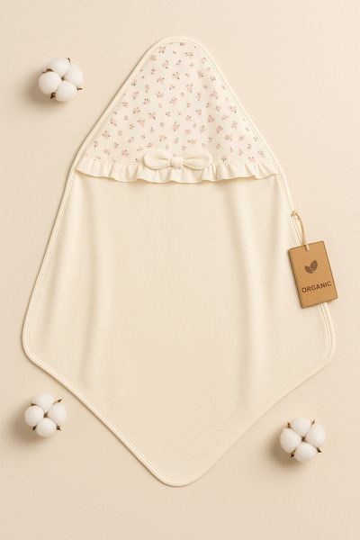 ciccimbaby بطانية حديقة الزهور الطبيعية الممشطة