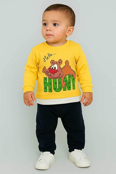 Peki Cotton Baby Set - Add 5 Pieces, Pay 4 Pieces, Newborn Panther Figure Stitched Gift 15019