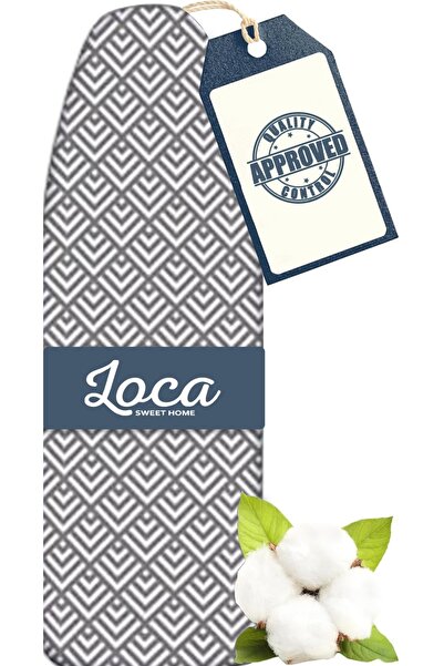 Genel Markalar Ütü Masası Kılıfı 55×140 cm – %100 Pamuk, Yanmaz & Yapışmaz, 5...