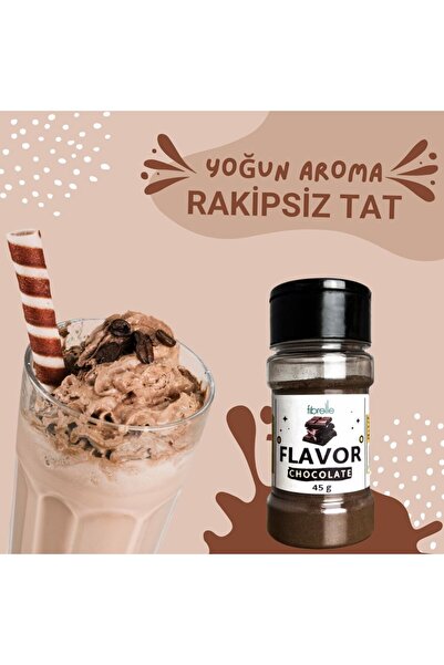 Fibrelle Flavor Chocolate Çikolatalı Aroma Verici 45 gr