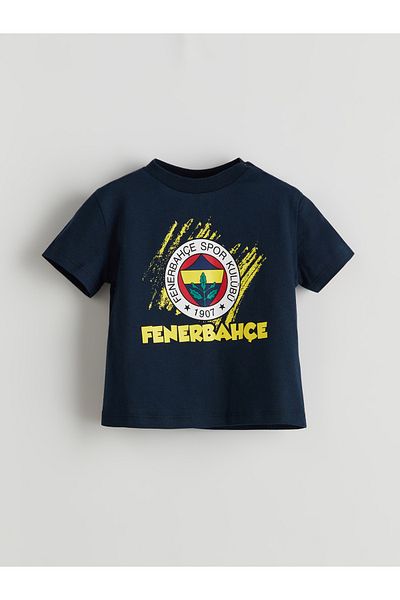 LC Waikiki Fenerbahçe bedruckter Pyjama-Anzug mit Shorts