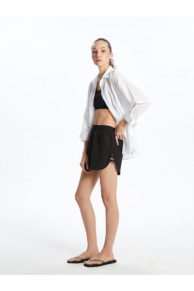 LC Waikiki Damen-Badeshorts mit elastischem Bund