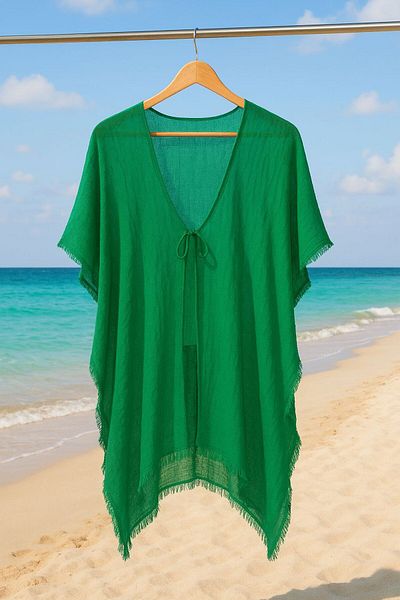Axesoire 13479-2 Benetton Green Pareo