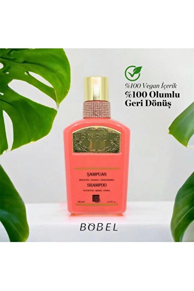 Bobel SHAMPOO ŞAMPUAN BESLEYİCİ-ONARICI-NEMLENDİRİCİ 330 ML