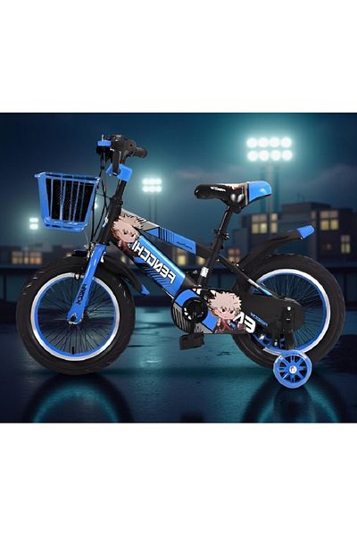 rexa kids bicycle with supporting wheels 16 inch