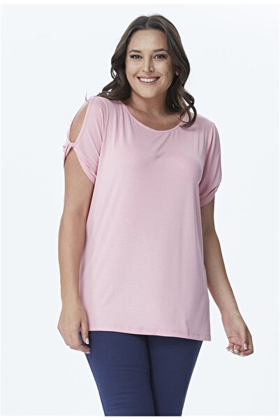 MYLİNE Tricou cu detalii la umeri